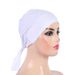 Fascia per capelli in cotone con base hijab, sciarpa in garza malese H048_voghion.com