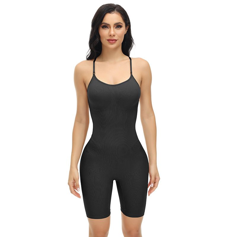 Naadloze shapewear uit één stuk voor dames, buikretractie, billift, plastic ondergoed, afslankcorset_voghion.com