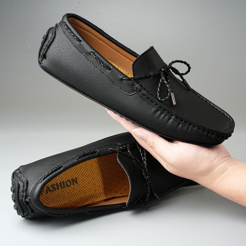 Spring And Summer Men's Breathable Beanie Shoes Large Size Lazy Shoes Men's Trendy Casual Shoes Men_voghion.com