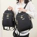 2024 New Oxford Cloth Large Capacity Commuter Casual Double Shoulder Backpack Women's Bag_voghion.com