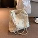 Niche Design Bucket 2023 Korean Version New Chain Cute Rhinestone Shoulder Versatile Women's Crossbody Bag_voghion.com