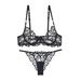 Women's Intimates Classic Embroidered Bra And Panties Two Sets Of Women's Underwear Set_voghion.com