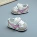 Scarpe per bambini con suola morbida antiscivolo e anti-calci, scarpe per bambini traspiranti primaverili e autunnali, scarpe bianche per bambini, un pezzo per conto di_voghion.com