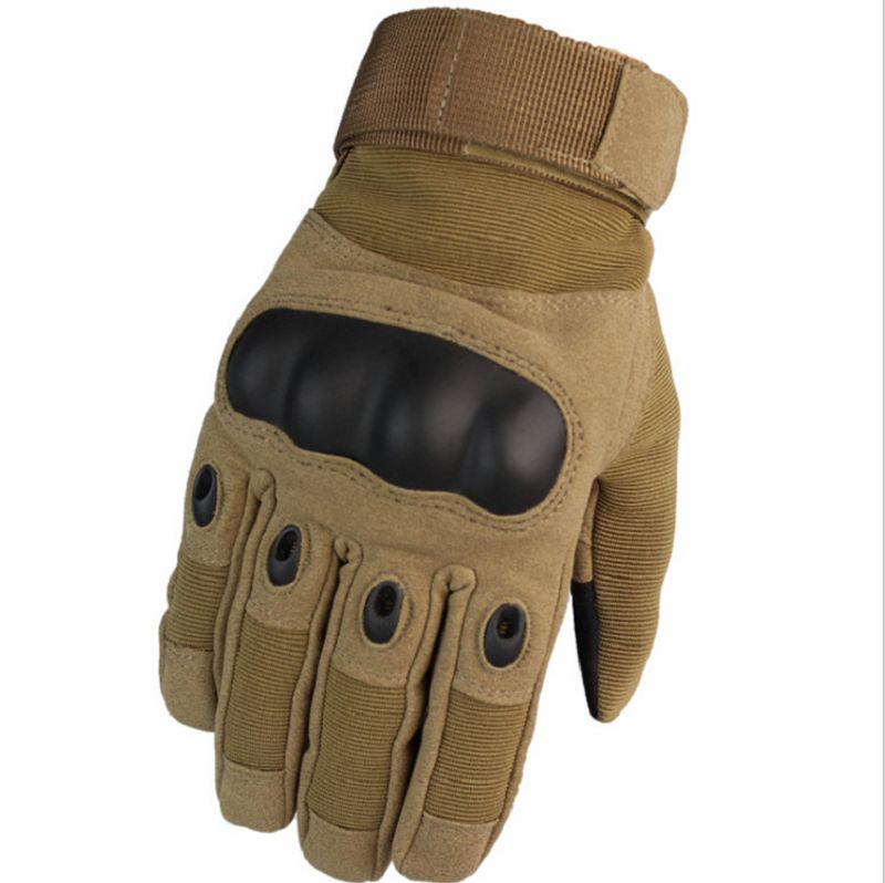 Novas luvas táticas antiderrapantes ciclismo ao ar livre proteção fitness combate exército fãs luvas de dedo inteiro_voghion.com
