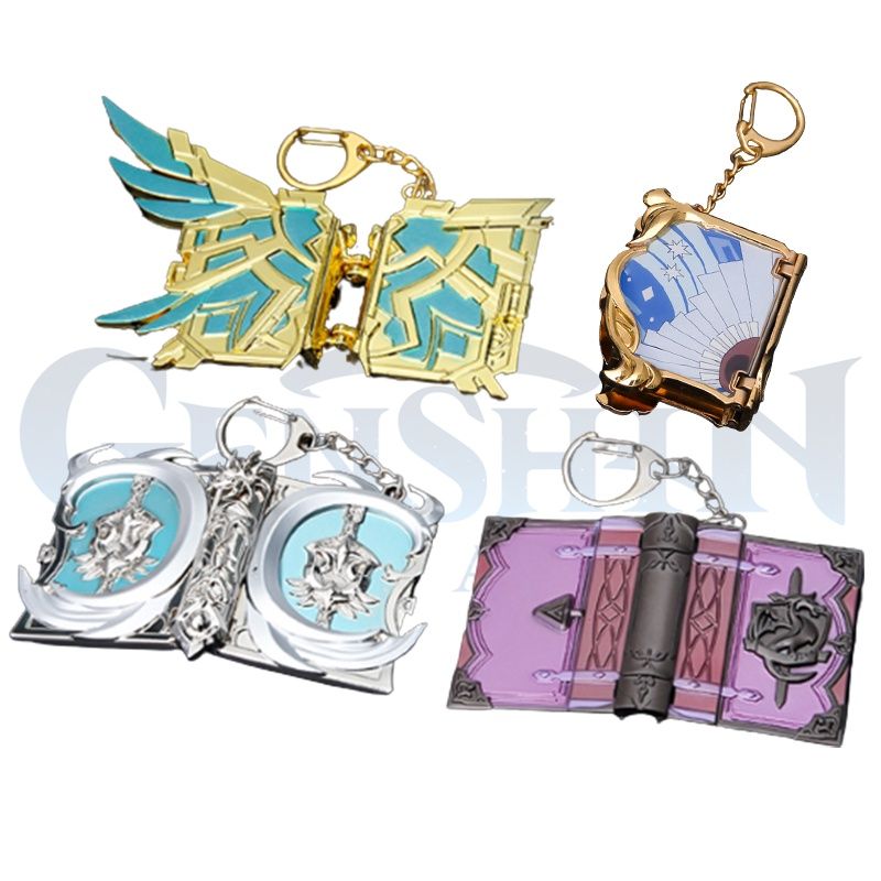 Genshin Impact Schlüsselanhänger Jean Gunnhildr Ganyu Keqing Barbara Gunnhildr Hochwertiger Schlüsselanhänger aus Zinklegierung_voghion.com