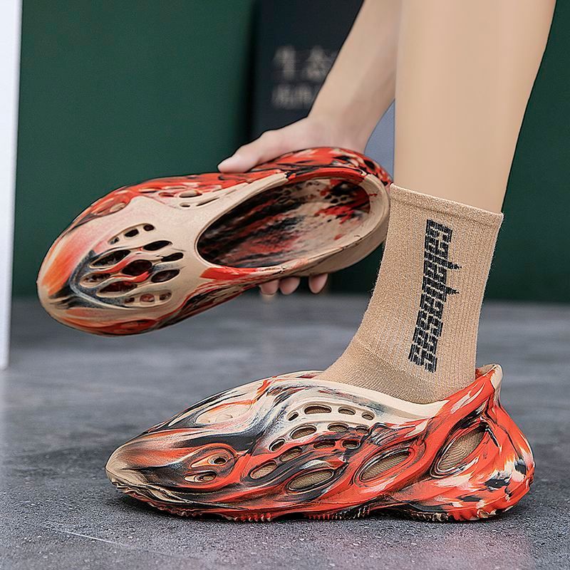 Fantastici sandali estivi nativi, scarpe sportive casual di medie dimensioni, scarpe semplici ed eleganti per uomo e bambino_voghion.com