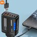 Xiaomi 240Gan Ladegerät 5 Ports 3USB 2Type-C Schnelllade US/EU Stecker mit LED Licht Desktop Power Adapter für IPhone_voghion.com
