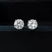 Mujing Jewelry S Silver One Carat Classic Round Cut Simulated Diamond Fashion Versatile Earrings For Women_voghion.com