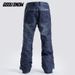 Skidbyxor Herr vindtäta och vattentäta snowboardbyxor med lösa jeans för vintern_voghion.com