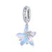 Ciondolo a forma di stella marina fantasy in argento sterling, BSC1119_voghion.com