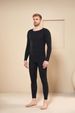 Intimo termico in lana e seta, autunno e inverno, girocollo, uomo e donna, in velluto, senza cuciture, completo lungo autunno e inverno_voghion.com