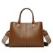 2024 New Women's Handbag Crossbody Soft Leather Commuter Fashion Shoulder Bag_voghion.com