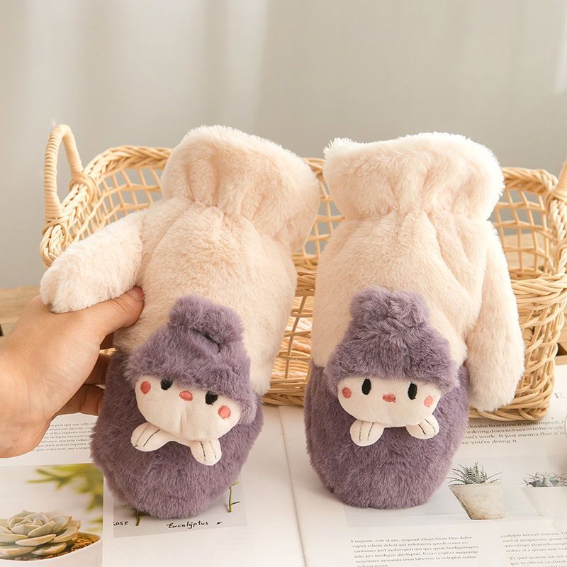 Winter plush gloves, warm gloves, sports gloves, skin friendly and warm plush fabric, providing you with a comfortable wearing experience
_voghion.com