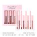 4-Piece Lip Makeup Set - Waterproof & Non-Stick Cup Lip Liner + Lip Gloss, Matte Lip Liner For Precise Lip Contouring_voghion.com