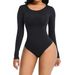 Seamless Long-Sleeve Shapewear Bodysuit For Women – Tummy Control & Butt Lifting Full Body Slimming Underwear_voghion.com