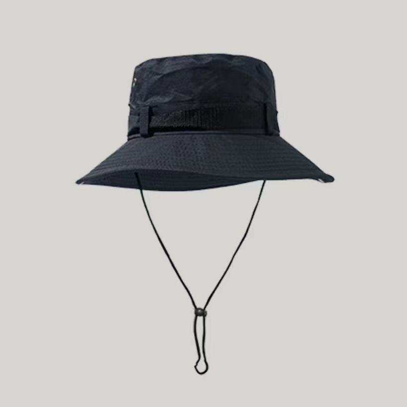 Cappello da cowboy per la pesca, all'aperto, parasole, alpinismo, grande circonferenza della testa, traspirante, alla moda, foresta, taglia M e_voghion.com