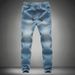 Herrenbekleidung Herrenjeans Nine Point Tapered Loose Fit Herrenhose_voghion.com