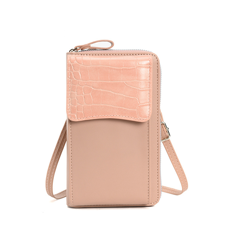 Mobiele telefoon tas Dames schoudertas Mode diagonale tas Mobiele telefoon tas Dames casual mobiele telefoon tas_voghion.com