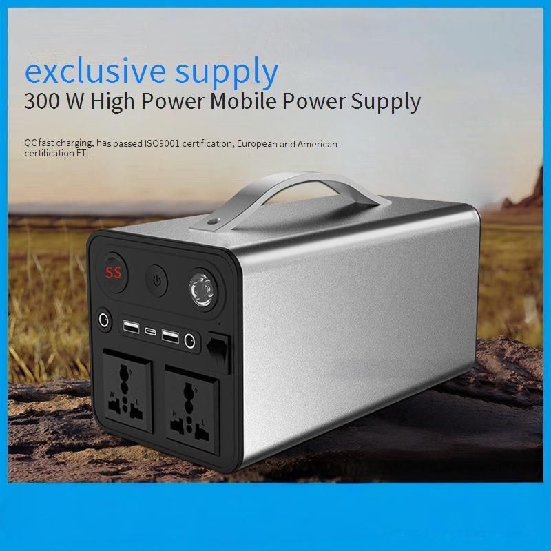 Power Bank 300W Energy Storage Outdoor Emergency Mobile Power 220V High Power Portable Home Solar Charging Ce_voghion.com