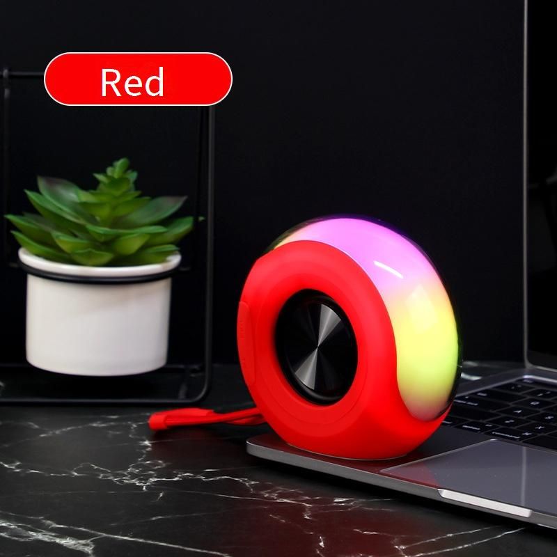 Draagbare luidsprekers Nieuwe Bluetooth-luidspreker met hoogwaardig sfeerlicht, subwoofer met geïntegreerde kaart voor buiten, kleine luidspreker, draagbare mini-luidspreker_voghion.com