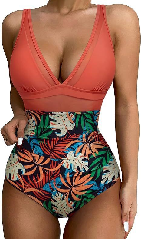 Costume da bagno intero da donna, sexy, aderente, bikini trasparente, senza schienale, trasparente_voghion.com