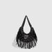 Trendy Personality Tassel Studded Fashionable Women's Simple Shoulder Crossbody Bag_voghion.com