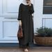 Elegant Muslim Women's Two-Piece Set - Long Sleeve Blouse & Wide Leg Pants - Modest Islamic Fashion For Spring & Autumn_voghion.com