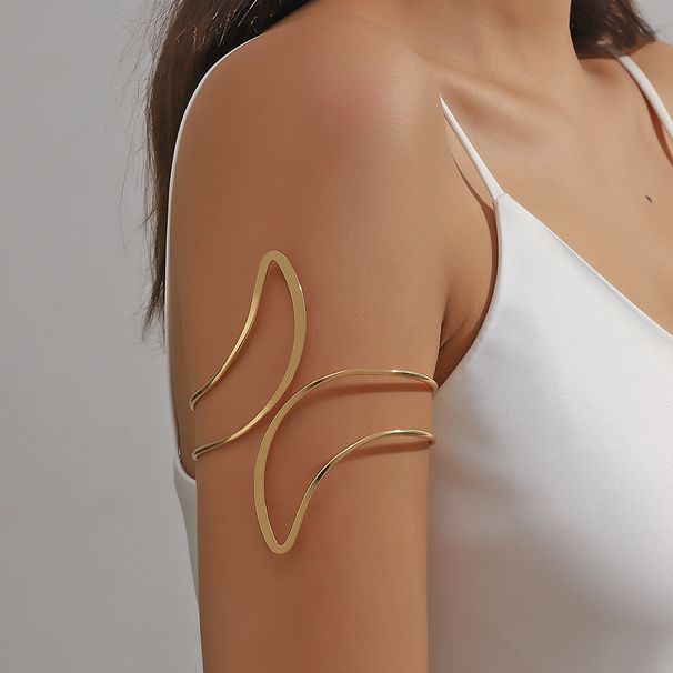 Bijoux Simple Cœur Papillon Bras Bague Lumière Luxe Niche Haut de Gamme Bracelet Mode Vente Chaude Nouvelle Femmes_voghion.com