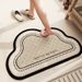 Tappetini antiscivolo per il bagno, tappetini assorbenti in fango diatomeico, tappetini per porte a forma di nuvola, tappeti ad asciugatura rapida_voghion.com