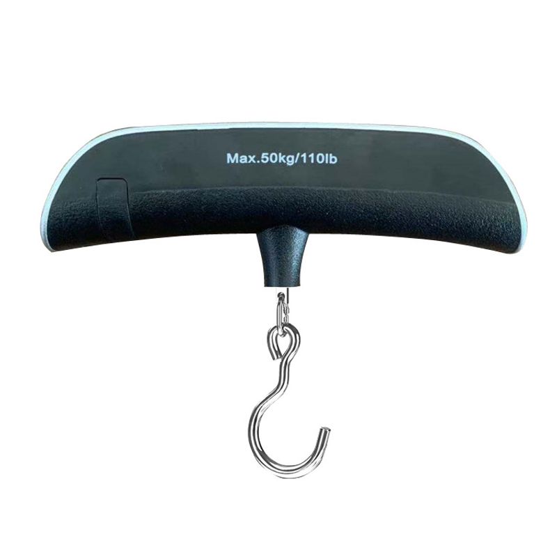 Báscula portátil de mano para equipaje y bolsos de viaje Báscula electrónica mini Báscula de equipaje de alta precisión Báscula de gramos Báscula de grúa de mano de 50 kg_voghion.com