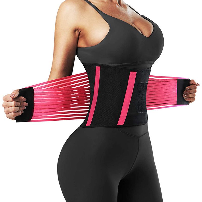New Adjustable Abdominal Belt Waist Trainer Waist Belt Shape Recovery Restraint Belt Fitness Belt_voghion.com