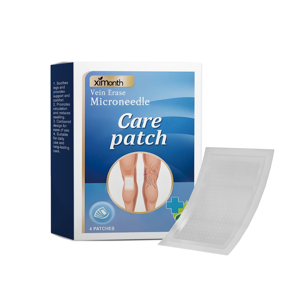 Ximonth Daily For Skin Discomfort Moisturizing Comfortable Leg Care Patch_voghion.com