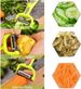 3-in-1 Für Küche Multifunktions Schäler Julienne Schäler + Gezackten Gemüse Schäler Karotte Kartoffel_voghion.com