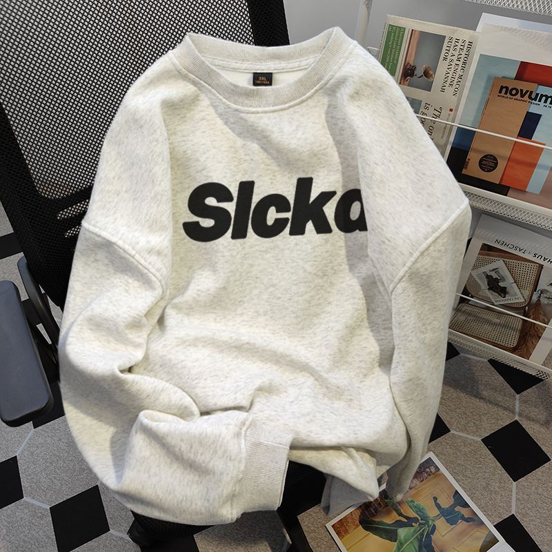 Pull fin de marque American Lazy Chic Tide, printemps et automne, tendance 2025, design tendance, haut ample_voghion.com