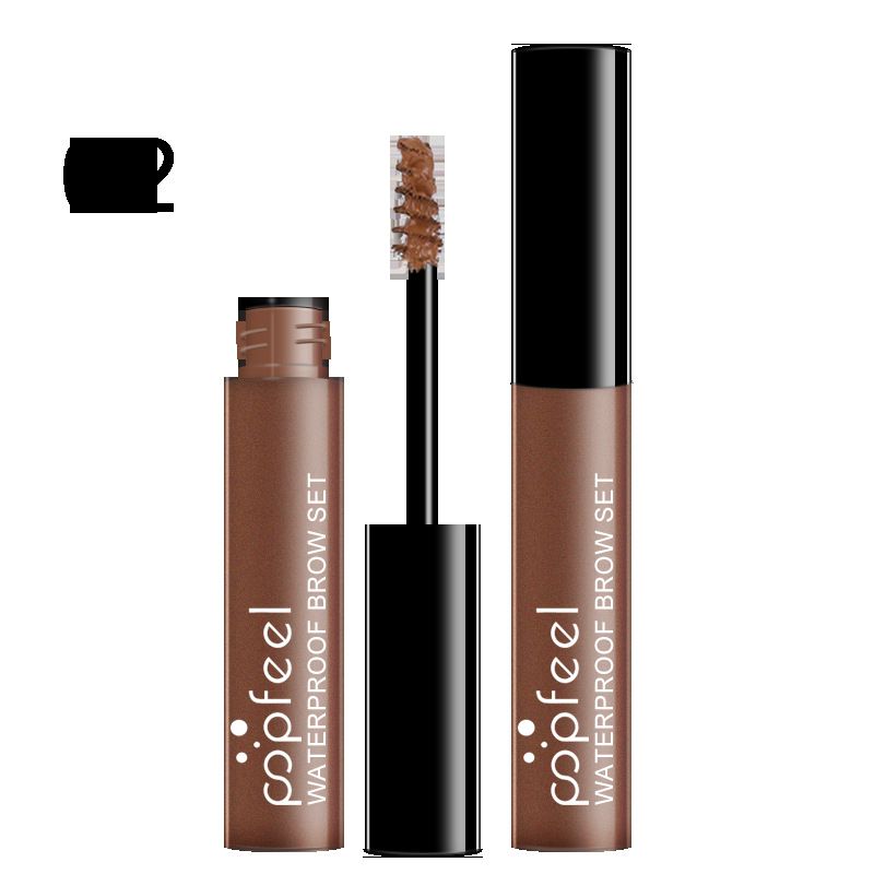 Tintura de sobrancelha semipermanente POPFEEL para intensificadores de sobrancelhas, artefato durável, à prova d'água e suor, maquiagem com bloqueio de cor, cosméticos_voghion.com