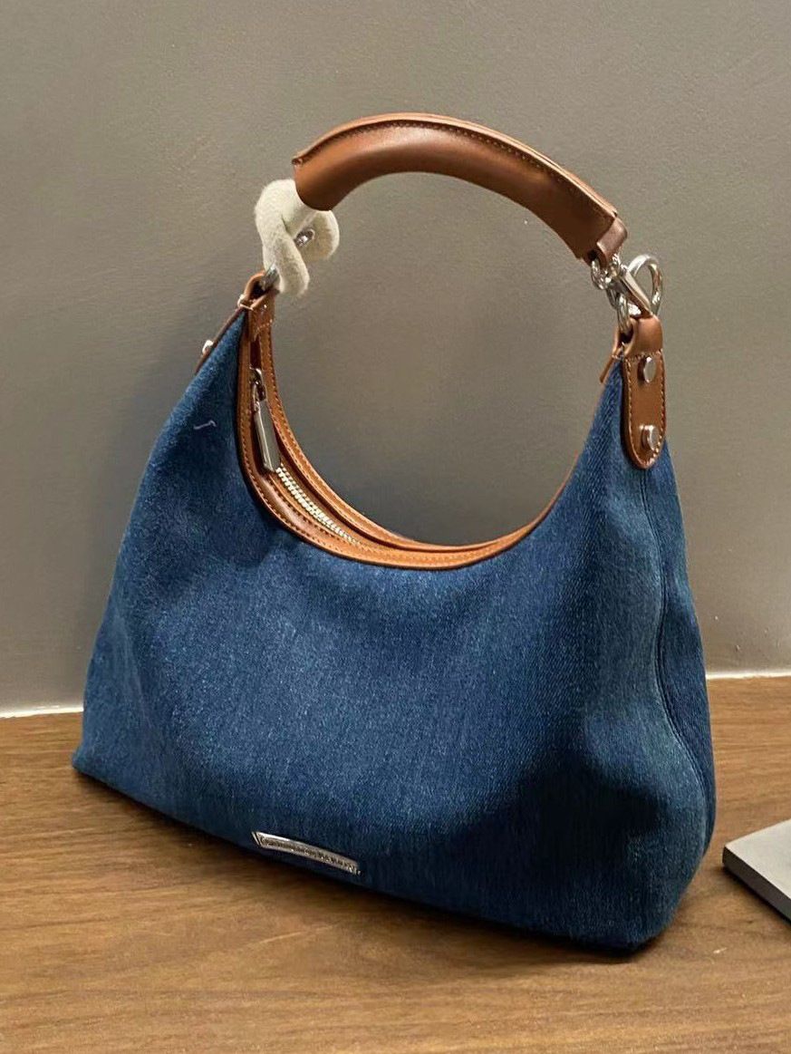 2024. aasta uus suure mahutavusega Hongkongi stiilis luksuslik kaenlaalune moodne trendikas ühe õlaga pendelrännakott naistele_voghion.com