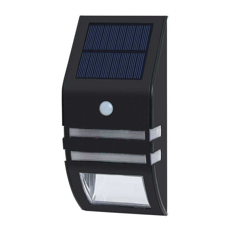Solar Panel Solar Light Led Outdoor Stainless Steel Human Body Induction Home Garden Wall Light_voghion.com