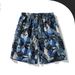 Herrenbekleidung Herren Shorts aus reiner Baumwolle Sommer Dünne Home Pants Sommer Coole Strandhose Lockere Freizeithose Home Pyjamas_voghion.com