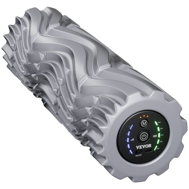 VEVOR Vibrating Foam Roller 5 Intensities & 3 Frequencies Electric Foam Roller_voghion.com