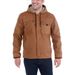 Klassische Arbeitsjacke mit Kapuze für Herren – Freizeitmantel für den Winter mit mehreren Taschen (Khaki, Braun, Armeegrün, Grau)_voghion.com