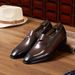 Retro-Pennyloafer aus echtem Leder, handpoliert – klassische Slip-On-Freizeitschuhe für Herren_voghion.com