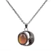 Chains Female Moon Gem Feeling Warm Color Changing Necklace Stainless Steel Chain_voghion.com
