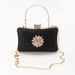 Women's Bags New Pleated Evening Bag Spot Change Mobile Phone Wrist Bag Magnetic Buckle Chain Envelope Bag Diamond Shoulder Messenger Bag_voghion.com