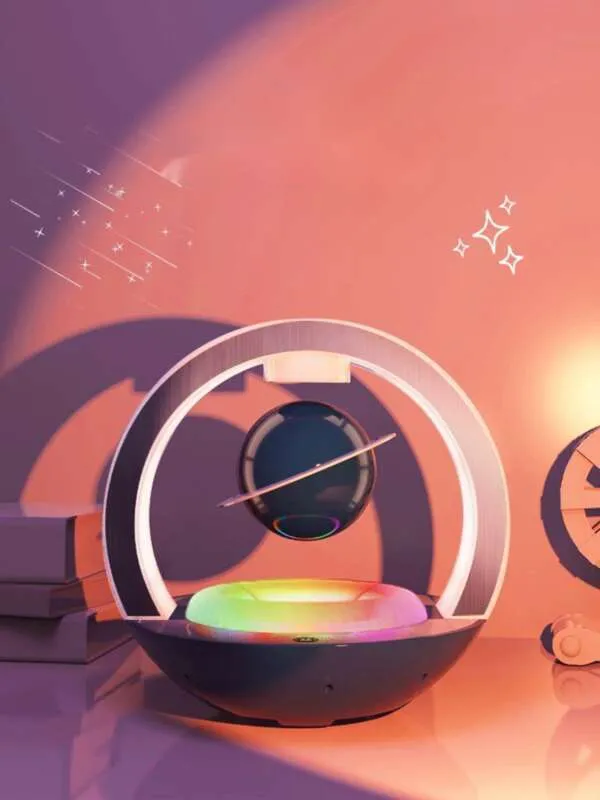 【 53000 People's Collection 】 Maglev Bluetooth Speaker Subwoofer Black Technology Birthday Gift 520 Give Creative_voghion.com