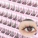 False Eyelashes Color Segment Grafting False Eyelashes Natural Large Capacity Single Cluster Hair Eyelashes_voghion.com