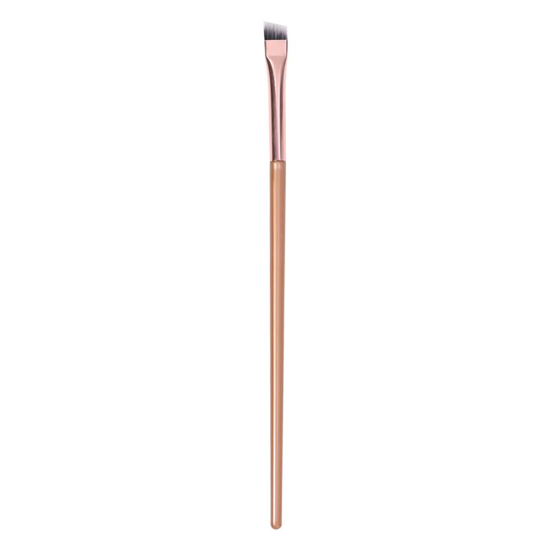 Brosse Contour sourcils Eyeliner brosse Portable petit angle Champagne or sourcil Liner brosse femmes M_voghion.com