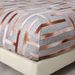 Rose Gold Geometric Mattress Cover Polyester Skin Friendly Bed Fitted Sheet Mattress Protector Fitted Sheet_voghion.com