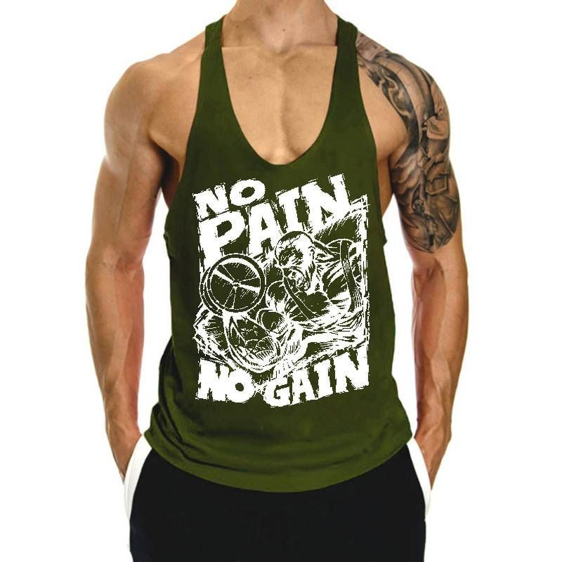 Summer Running Training Sleeveless T-shirt_voghion.com