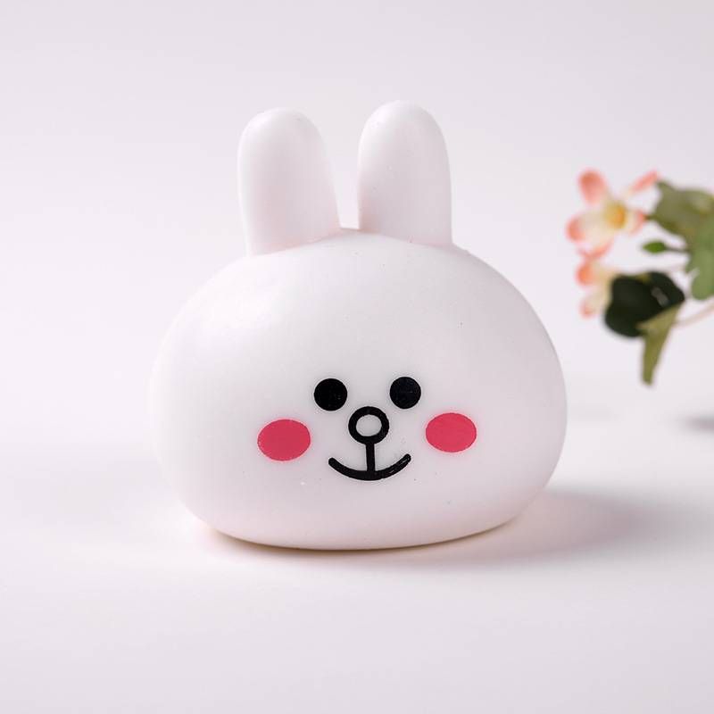 Foam Squishies Cute Rabbit Slow Rebound Decompression Toy Pinch Vent Pinch Fun Creative Decompression Children's Venting Toy_voghion.com