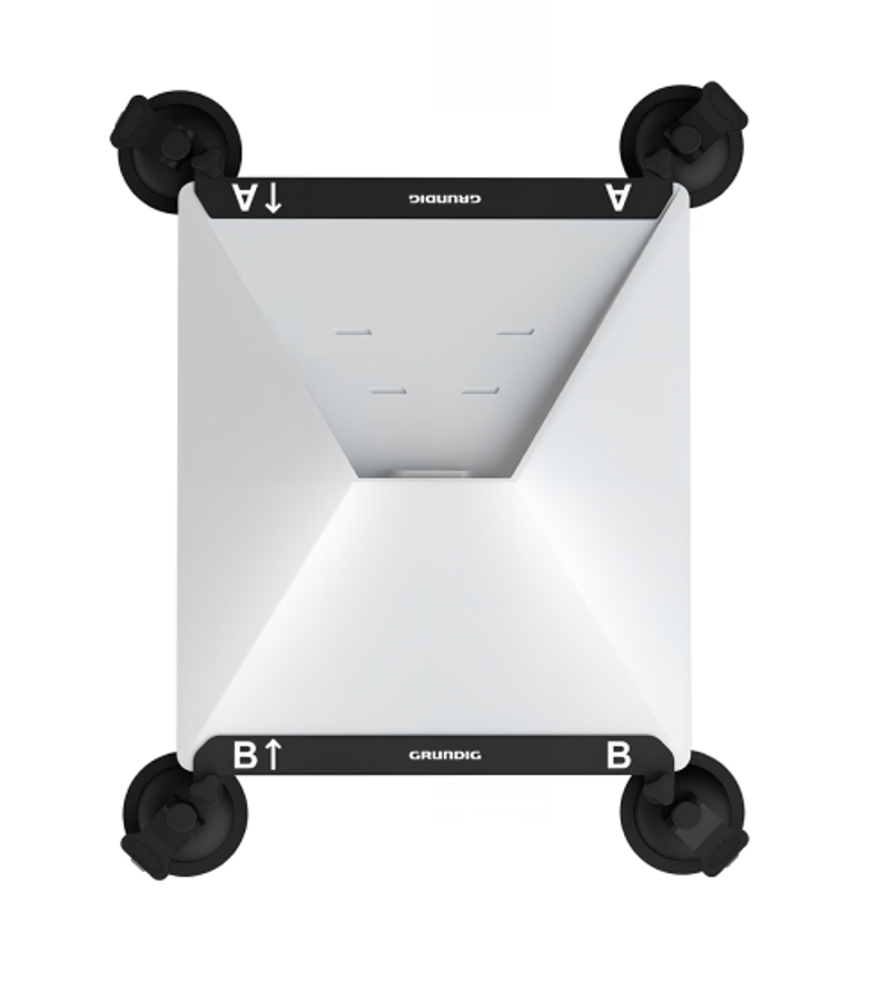 Grundig Starlink Mini Suction Cup Mount – Fast Install & Removal For Car, RVs & Yacht_voghion.com